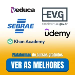 melhores plataformas de cursos gratuitos