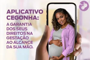 Aplicativo de gravidez do Projeto Cegonha