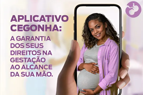 Aplicativo de gravidez do Projeto Cegonha