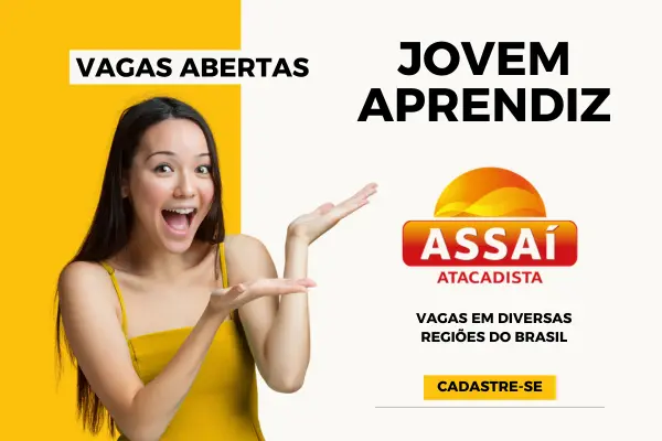 Inscrição vagas jovem aprendiz