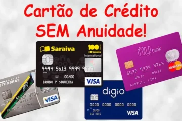 Cartão de crédito sem anuidade