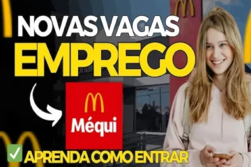 Jovem Aprendiz McDonald’s 2025