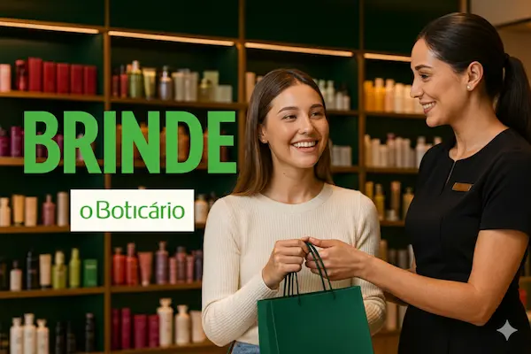 Solicite seu brinde diretamente no site O Boticário