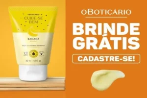 ganhar amostra Boticário