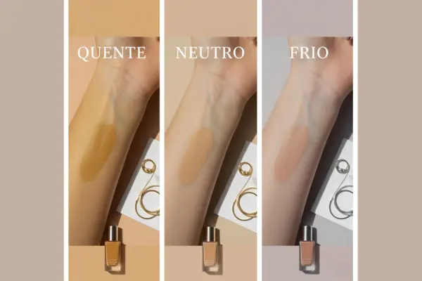como descobrir subtom da pele para base