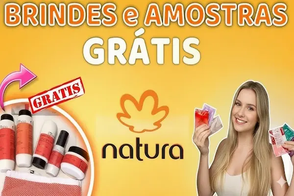 brindes da Natura grátis