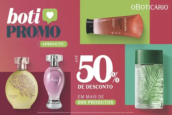 promoção Boticário