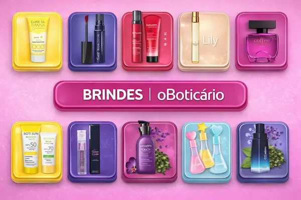 Promo de brinde Boticário
