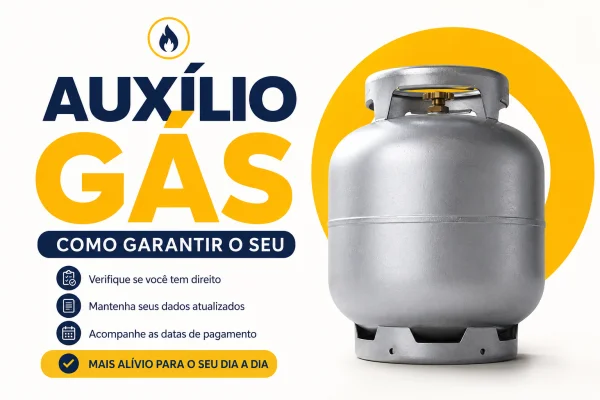 Auxílio Gás: Como garantir o seu