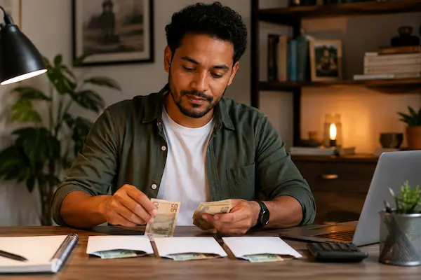 tabela de como se organizar financeiramente